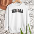 Baseball Mama Rocks Lightning Baseball Mom Mother's Day Women Crewneck Sweatshirt Baseball Mama Rocks Lightning Baseball Mom Mother's Day Women Crewneck Sweatshirt