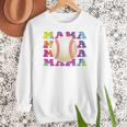 Baseball Mama Sport Women Proud Baseball Mom Premium Women Crewneck Sweatshirt