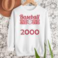 Baseball Mom Since 2000 Women Crewneck Sweatshirt Baseball Mom Since 2000 Women Crewneck Sweatshirt