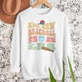 Baseball Mom Celebrate Motherhood In Style Women Crewneck Sweatshirt