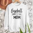 Baseball Mom Cute Arrow Father's Mother's Xmas Day Women Crewneck Sweatshirt Baseball Mom Cute Arrow Father's Mother's Xmas Day Women Crewneck Sweatshirt