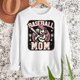 Baseball Mom Dog Mother's In My Baseball Mom Era Women Crewneck Sweatshirt