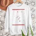 In My Baseball Mom Era Groovy Baseball Mom Team Mother's Day Women Crewneck Sweatshirt