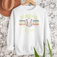 BASEBALL MOM Fun RETRO LOOK Premium Women Crewneck Sweatshirt