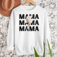 Baseball Mom Game Day Baseball Season Gameday Sports Mama Women Crewneck Sweatshirt