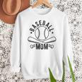 Baseball Mom Homerun Best Mom Sport Athlete Women Crewneck Sweatshirt