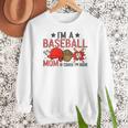 Baseball Mom I'm A Baseball Mom Of Course I'm Broke Women Crewneck Sweatshirt