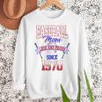 Baseball Mom Loud & Proud Since 1970 Raglan Baseball Tee Women Crewneck Sweatshirt Baseball Mom Loud & Proud Since 1970 Raglan Baseball Tee Women Crewneck Sweatshirt