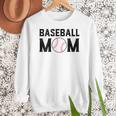 Baseball Mom Mommy Mama Mother's Day Women Retro Ball Sports Women Crewneck Sweatshirt Baseball Mom Mommy Mama Mother's Day Women Retro Ball Sports Women Crewneck Sweatshirt