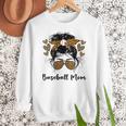 Baseball Mom Baseball Player Mom Women Crewneck Sweatshirt