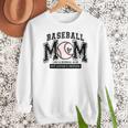 Baseball Mom Shirt Baseball Mama Loud And Proud Women Crewneck Sweatshirt