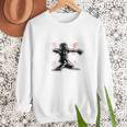 Baseball Mom My Son Will Be Waiting For You At Home Premium Tri-Blend Women Crewneck Sweatshirt