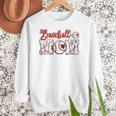 Baseball Mom Sports Women Crewneck Sweatshirt Baseball Mom Sports Women Crewneck Sweatshirt