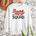 Baseball Mom Squad For Baseball Mom Women Crewneck Sweatshirt