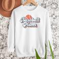 Baseball Mom And Sweet For Moms Vintage Font Women Crewneck Sweatshirt Baseball Mom And Sweet For Moms Vintage Font Women Crewneck Sweatshirt