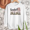 Baseball Nini Women BallPark Nini Baseball Mom Mother's Day Women Crewneck Sweatshirt Baseball Nini Women BallPark Nini Baseball Mom Mother's Day Women Crewneck Sweatshirt