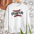Custom Hustle Tball Tee Ball Baseball Mom Women Crewneck Sweatshirt