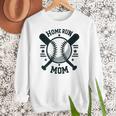 Home Run Mom Shirt Baseball Mom Mother's Day Women Crewneck Sweatshirt