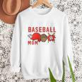 I'm A Baseball Mom Of Course I'm Broke Premium Women Crewneck Sweatshirt