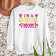 I'm A Baseball Mom Of Course I'm Broke Baseball Mom Raglan Baseball Tee Women Crewneck Sweatshirt