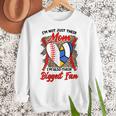 I'm Their Biggest Fan Volleyball Baseball Mom Women Crewneck Sweatshirt I'm Their Biggest Fan Volleyball Baseball Mom Women Crewneck Sweatshirt
