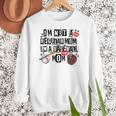 I'm Not A Regular Mom I'm A Baseball Mom Mother's Day Women Crewneck Sweatshirt