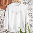 Living That Baseball Mom Life Team Raglan Baseball Tee Women Crewneck Sweatshirt