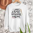 Loud & Proud Baseball Mom Women Crewneck Sweatshirt Loud & Proud Baseball Mom Women Crewneck Sweatshirt