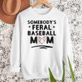 Loudmouth Baseball Mama ShirtSomebody's Feral Baseball Mom Women Crewneck Sweatshirt Loudmouth Baseball Mama ShirtSomebody's Feral Baseball Mom Women Crewneck Sweatshirt