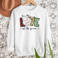 For The Love Of The Game Day Baseball Mom Cheering Lovers Women Crewneck Sweatshirt For The Love Of The Game Day Baseball Mom Cheering Lovers Women Crewneck Sweatshirt