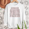 Mom Against Baseball Pants Baseball Mom Women Crewneck Sweatshirt