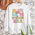 In My Mom Of Ballers Era Groovy Volleyball Baseball Mom Cute Women Crewneck Sweatshirt In My Mom Of Ballers Era Groovy Volleyball Baseball Mom Cute Women Crewneck Sweatshirt
