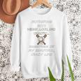 Mothering Boys Messy Loud Chaotic Baseball Mom Premium Women Crewneck Sweatshirt Mothering Boys Messy Loud Chaotic Baseball Mom Premium Women Crewneck Sweatshirt