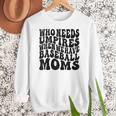 Who Needs Umpires When We Have Baseball Moms Baseball Raglan Baseball Tee Women Crewneck Sweatshirt Who Needs Umpires When We Have Baseball Moms Baseball Raglan Baseball Tee Women Crewneck Sweatshirt