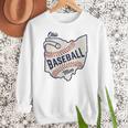 Ohio Baseball Mom Women Crewneck Sweatshirt Ohio Baseball Mom Women Crewneck Sweatshirt