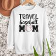 Proud Sports Mom Travel Baseball Mom For Game Day Women Crewneck Sweatshirt Proud Sports Mom Travel Baseball Mom For Game Day Women Crewneck Sweatshirt
