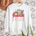 Retro Coffee Baseball Mama Mother's Day Baseball Mom Premium Women Crewneck Sweatshirt Retro Coffee Baseball Mama Mother's Day Baseball Mom Premium Women Crewneck Sweatshirt