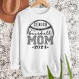Senior Baseball Mom 2024 Women Crewneck Sweatshirt Senior Baseball Mom 2024 Women Crewneck Sweatshirt