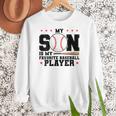 My Son Is My Favorite Baseball Player Baseball Mom Women Crewneck Sweatshirt My Son Is My Favorite Baseball Player Baseball Mom Women Crewneck Sweatshirt