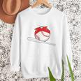 T-Ball Baseball Mom Teeball Mom Mother's Day 2024 Premium Women Crewneck Sweatshirt
