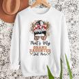 That's My Granddaughter Out There Baseball Mom Mother's Day Women Crewneck Sweatshirt That's My Granddaughter Out There Baseball Mom Mother's Day Women Crewneck Sweatshirt