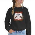 Ball Mom Leopard Ball Mom Baseball Mom Women Crewneck Sweatshirt Ball Mom Leopard Ball Mom Baseball Mom Women Crewneck Sweatshirt