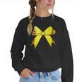 Baseball Bow Baseball Mom Women Baseball Mama Women Crewneck Sweatshirt Baseball Bow Baseball Mom Women Baseball Mama Women Crewneck Sweatshirt