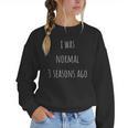 Baseball Mom And Coach Quote For Gameday Women Crewneck Sweatshirt