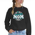 Baseball Mom Era Game Day Women's Women Crewneck Sweatshirt Baseball Mom Era Game Day Women's Women Crewneck Sweatshirt
