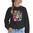 In My Baseball Mom Era Baseball Mama Women Crewneck Sweatshirt In My Baseball Mom Era Baseball Mama Women Crewneck Sweatshirt