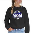 Baseball Mom Era Player Mother Game Day Women Crewneck Sweatshirt