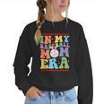 In My Baseball Mom Era Tee Bunny Ears Rabbit Baseball Women Crewneck Sweatshirt In My Baseball Mom Era Tee Bunny Ears Rabbit Baseball Women Crewneck Sweatshirt