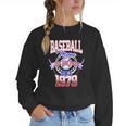Baseball Mom Loud & Proud Since 1979 Women Crewneck Sweatshirt Baseball Mom Loud & Proud Since 1979 Women Crewneck Sweatshirt