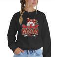 Baseball Mom Mama Mother's Day Leopard Sport Mom Mama Women Crewneck Sweatshirt Baseball Mom Mama Mother's Day Leopard Sport Mom Mama Women Crewneck Sweatshirt